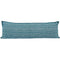 Artisan Hand Loomed Cotton Lumbar Pillow - Blue Ocean - 16"x48" Arcadia Home